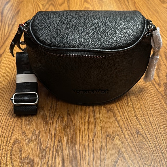 Montana West Small Fanny Pack Crossbody Purse - Picture 6 of 7